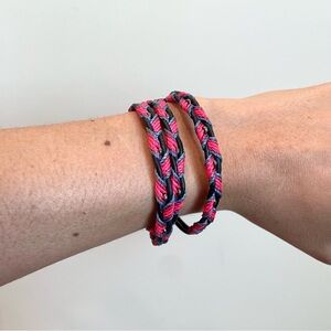 Bronwen Adjustable Braided Wrap Bracelet